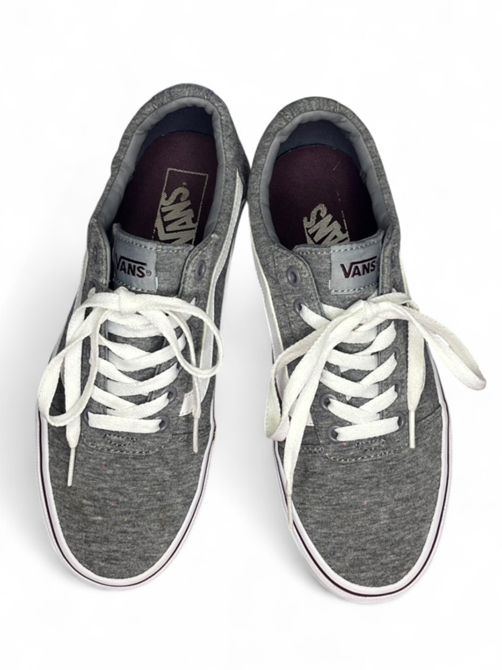 VANS Off The Wall Low Top Women Size 8.5 Shoes - Grey